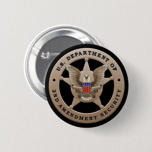 US Dept. 2e wijziging Security Button (Voorkant /achterkant)