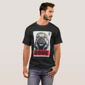 US Doug De Pug Hoofdtelefoon 01 T-shirt (Voorkant volledig)