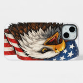 US Eagle iPhone 15 Plus Hoesje Case (Achterkant horizontaal)