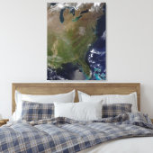 US East Coast 2 Canvas Afdruk (Insitu (Slaapkamer))