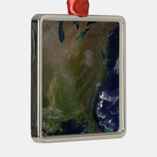 US East Coast 2 Metalen Ornament (Rechts)