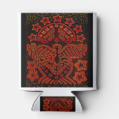 US ELGF PATRIOT - BESTRIJDING VOOR DEMOCRATIE! BLIKJESKOELER (Achterkant)