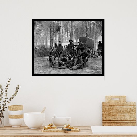 US Engineer Battalion 1864 Poster (Keuken)