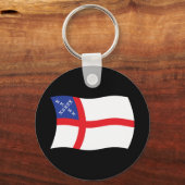 US Episcopal Church Flag Sleutelhanger (Voorkant)