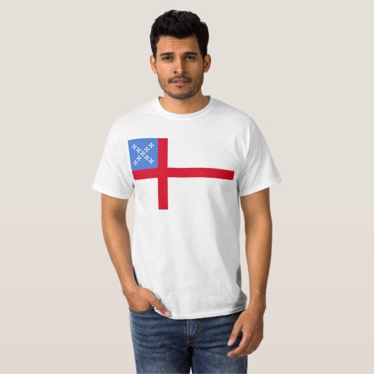 Us Episcopale Kerk, religieus T-shirt (Voorkant volledig)