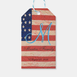 US Family Reunion Monogram Cadeaulabel