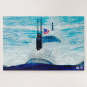 US FAST ATTACK SUBMARINE - SSN-770 (20x30 INCH) Legpuzzel (Horizontaal)