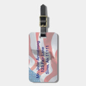 US Federal Aviation Administration Bagagelabel (Voorkant verticaal)