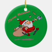 US Fish and Wildlife Service kerstversiering Keramisch Ornament (Achterkant)