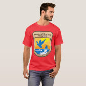 US Fish Wildlife Service Wild Game Fishing Hunting T-shirt (Voorkant volledig)