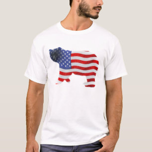 US FLAG & BEER USA-stijl Patriottisch Shirt