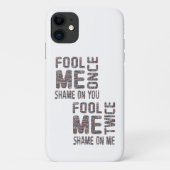 US Flag Black en White  Retro Case-Mate iPhone Case (Achterkant)