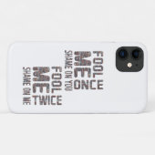 US Flag Black en White  Retro Case-Mate iPhone Case (Achterkant (horizontaal))