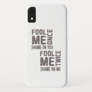 US Flag Black en White  Retro Case-Mate iPhone Case