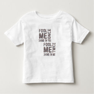 US Flag Black en White  Retro Kinder Shirts