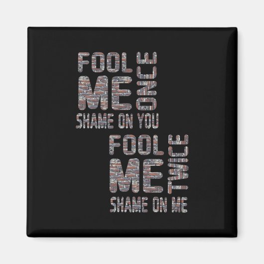 US Flag Black en White  Retro Magneet (Voorkant)