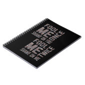 US Flag Black en White Retro Notitieboek (Linkerzijde)