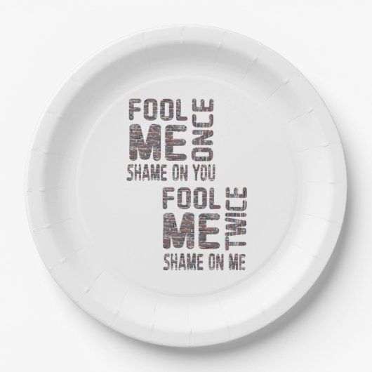 US Flag Black en White  Retro Papieren Bordje (Voorkant)