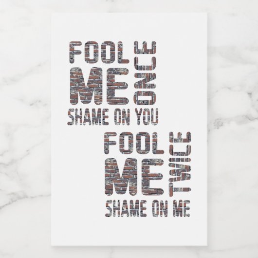 US Flag Black en White Retro Voedselcontainer Etiket (Enkel label)