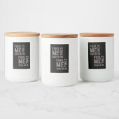 US Flag Black en White  Retro Voedselcontainer Etiket (Flessen)