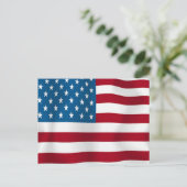 US FLAG BRIEFKAART (Staand voorkant)