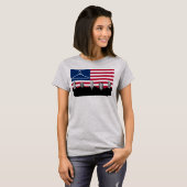 US Flag Coat Hanger SCOTUS T-shirt (Voorkant volledig)