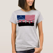 US Flag Coat Hanger SCOTUS T-shirt (Voorkant)