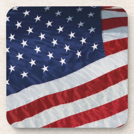 US Flag Cork Onderzetter Set (Voorkant)