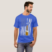US Flag Craft Bier T-shirt (Voorkant volledig)