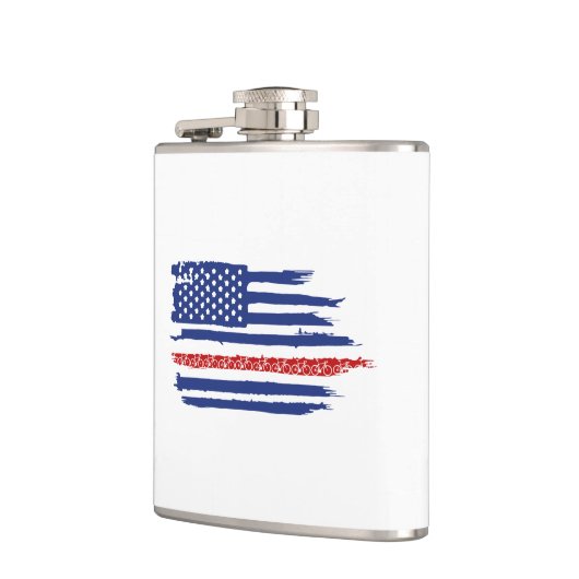 US Flag Cycling Heupfles (Links)