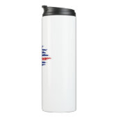 US Flag Cycling Thermosbeker (Geroteerd rechts)