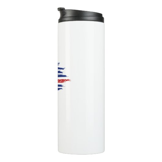 US Flag Cycling Thermosbeker (Geroteerd rechts)