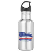 US Flag Cycling Waterfles (Voorkant)