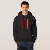 Us Flag Elevator Mechanic Hoodie (Voorkant volledig)