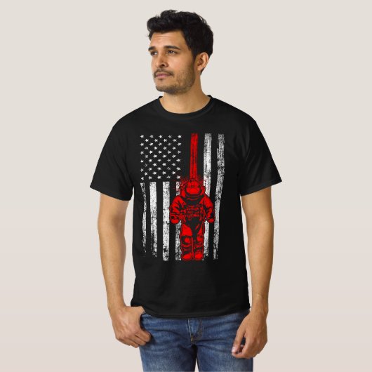 US Flag EOD Tech T-shirt (Voorkant volledig)