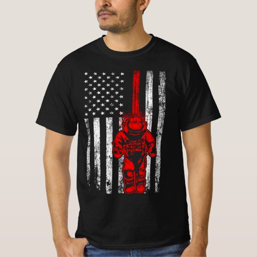 US Flag EOD Tech T-shirt (Voorkant)
