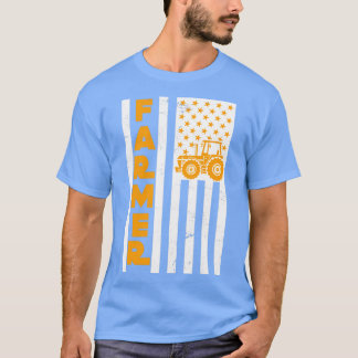 US Flag Farmer T-shirt