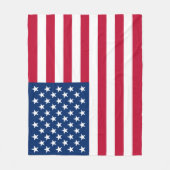 US Flag Fleece Blanket (Voorkant)