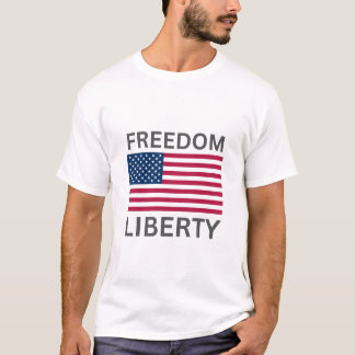 US Flag Freedom Liberty™ Mannen T-shirt