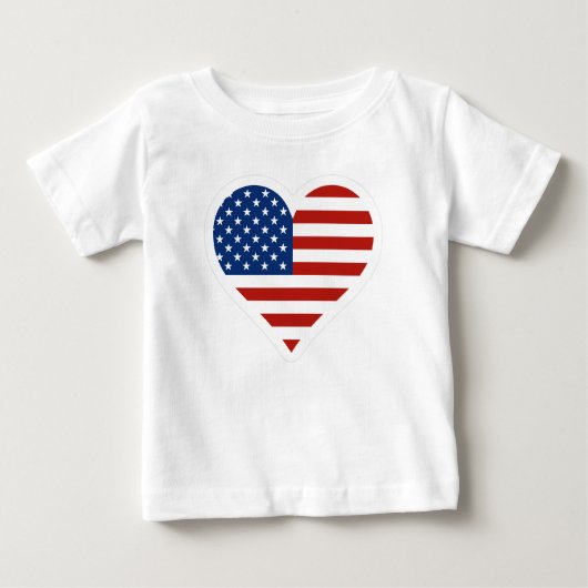 US Flag Heart (Voorkant)
