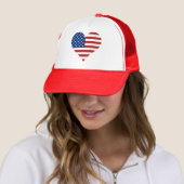 US Flag Heart Petten (In situ)