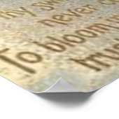 US Flag Lady Liberty Wreatorial Day Poster (Hoek)