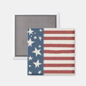 US Flag Magnet (Voorkant / Achterkant)