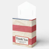 US Flag Militair Patriottisch Afstuderen Dank u we Bedankdoosjes (Geopend)