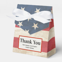 US Flag Militair Patriottisch Afstuderen Dank u we Bedankdoosjes