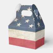 US Flag Militair Patriottisch Afstuderen Hartelijk Bedankdoosjes (Achterkant)