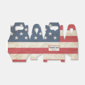 US Flag Militair Patriottisch Afstuderen Hartelijk Bedankdoosjes (Uitgevouwen)