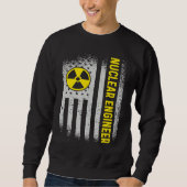 US Flag Nuclear Engineer Trui (Voorkant)