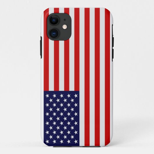 US Flag Patriotic iPhone 5 Hoesje (Achterkant)