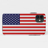 US Flag Patriotic iPhone 5 Hoesje (Achterkant (horizontaal))